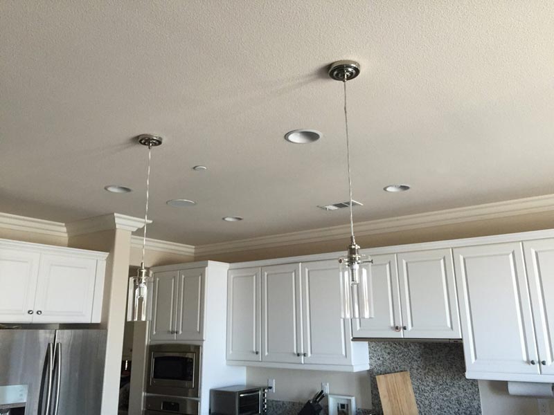 Ceiling drywall replacement